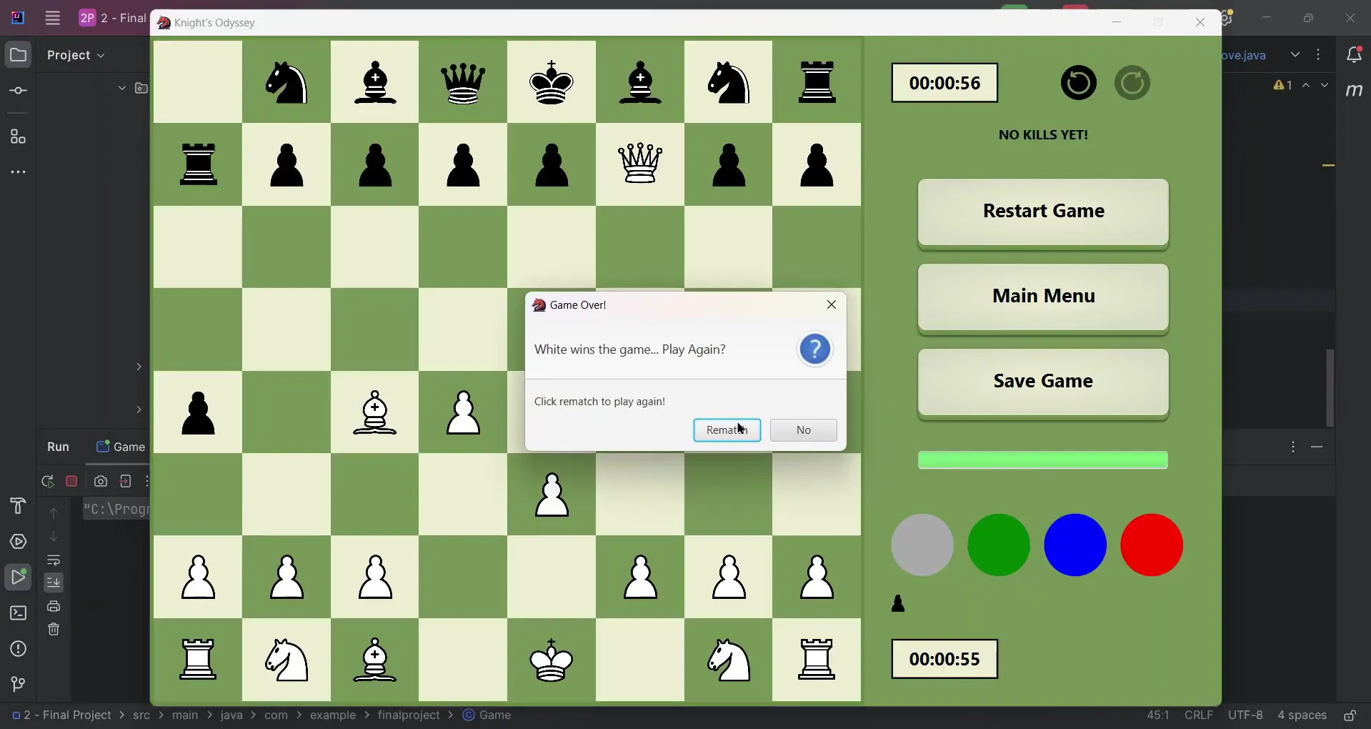 Chess Game, screen 9 of 9